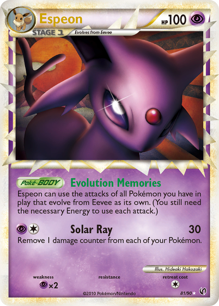 Espeon (81/90) [HeartGold & SoulSilver: Undaunted] | Enigma On Main