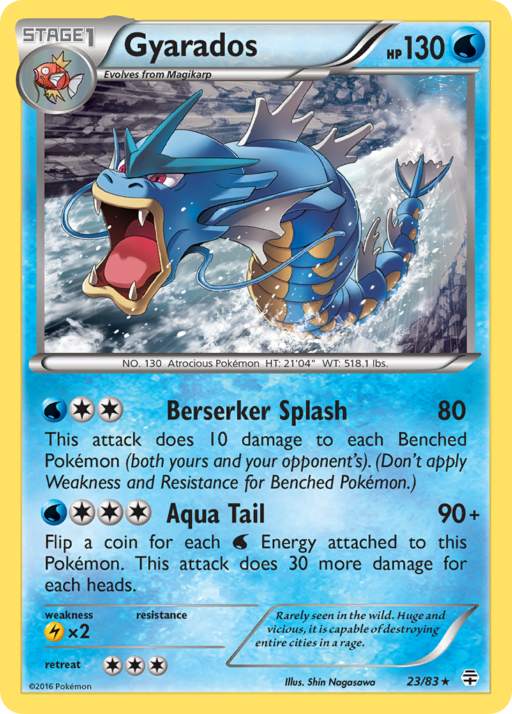 Gyarados (23/83) [XY: Generations] | Enigma On Main