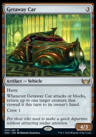 Getaway Car (Promo Pack) [Streets of New Capenna Promos] | Enigma On Main