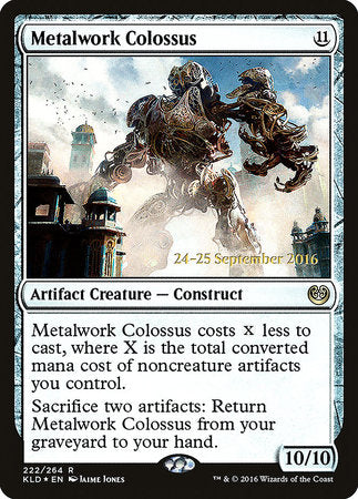 Metalwork Colossus [Kaladesh Promos] | Enigma On Main