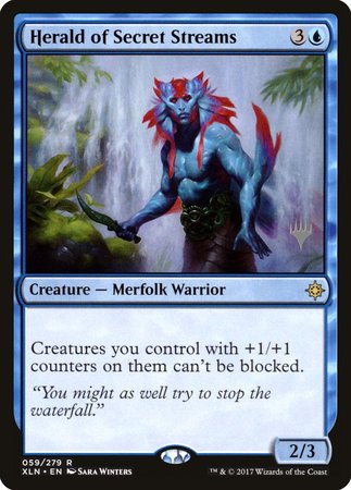 Herald of Secret Streams [Ixalan Promos] | Enigma On Main