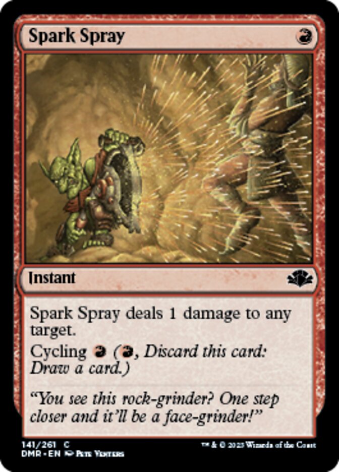 Spark Spray [Dominaria Remastered] | Enigma On Main