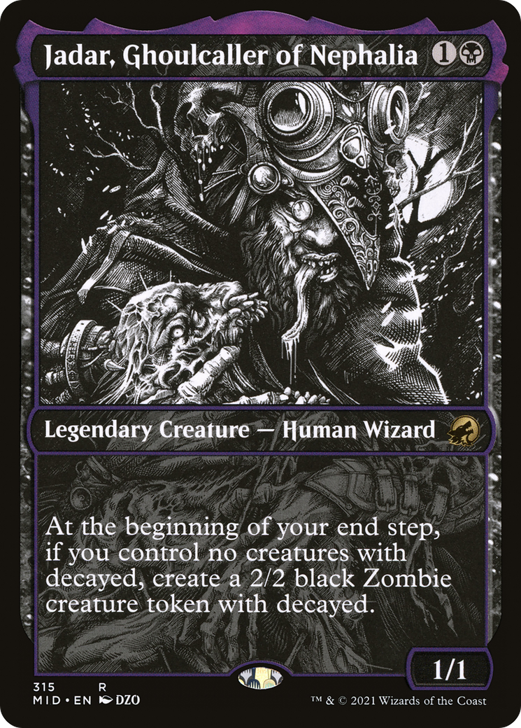 Jadar, Ghoulcaller of Nephalia (Showcase Eternal Night) [Innistrad: Midnight Hunt] | Enigma On Main