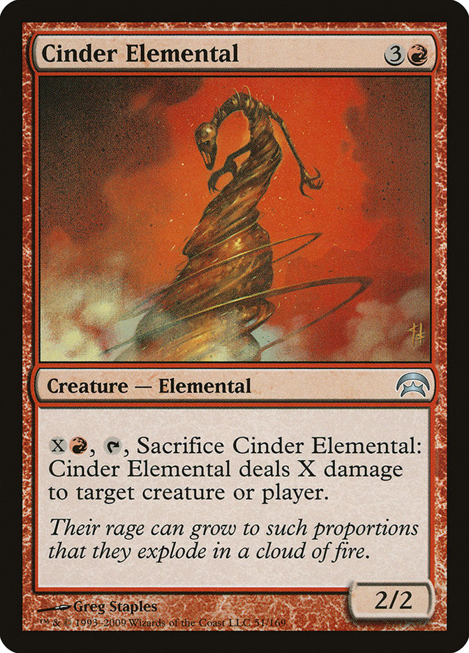 Cinder Elemental [Planechase] | Enigma On Main