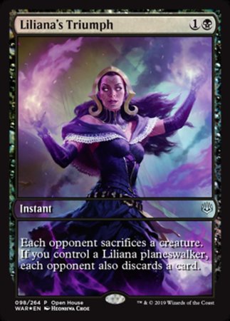 Liliana's Triumph [War of the Spark Promos] | Enigma On Main