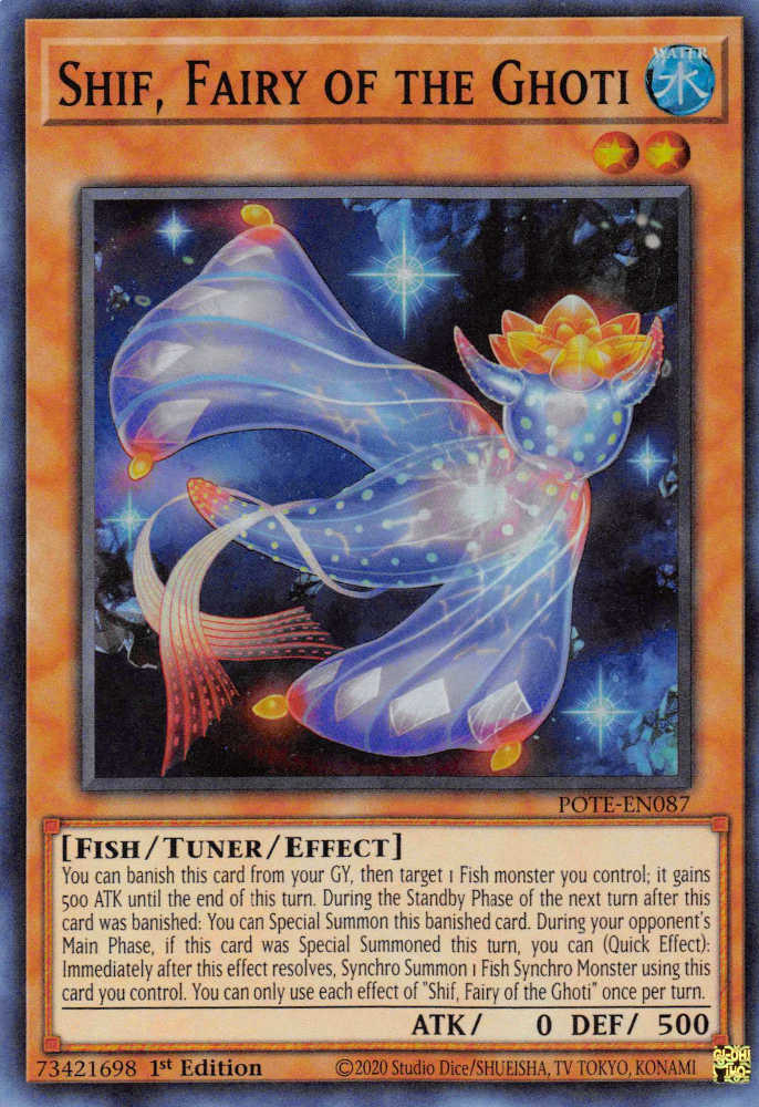 Shif, Fairy of the Ghoti [POTE-EN087] Super Rare | Enigma On Main