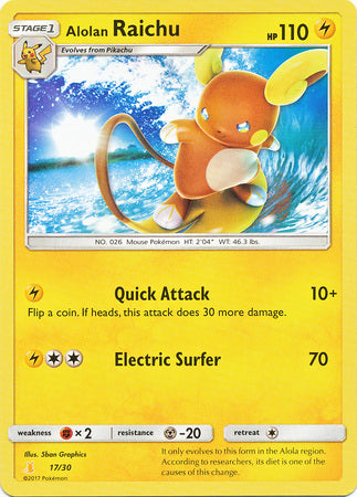 Alolan Raichu (17/30) [Sun & Moon: Trainer Kit - Alolan Raichu] | Enigma On Main