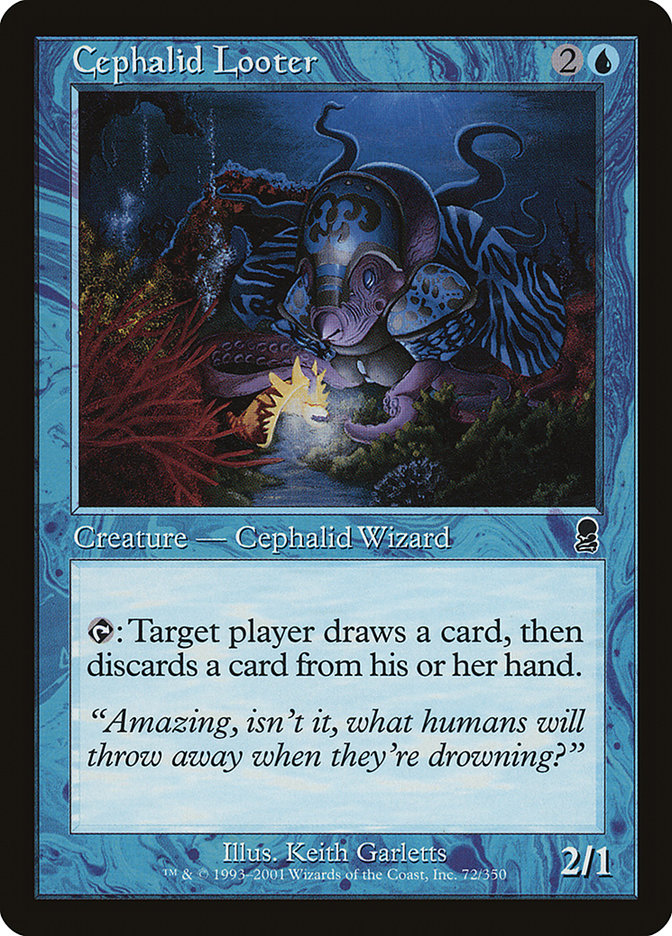 Cephalid Looter (Misprinted) [Odyssey] | Enigma On Main