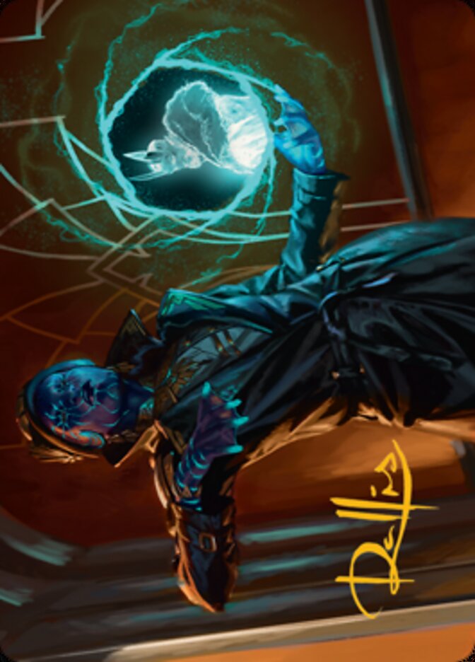 Kamiz, Obscura Oculus Art Card (Gold-Stamped Signature) [Streets of New Capenna Art Series] | Enigma On Main