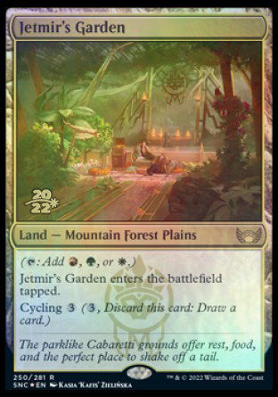 Jetmir's Garden [Streets of New Capenna Prerelease Promos] | Enigma On Main