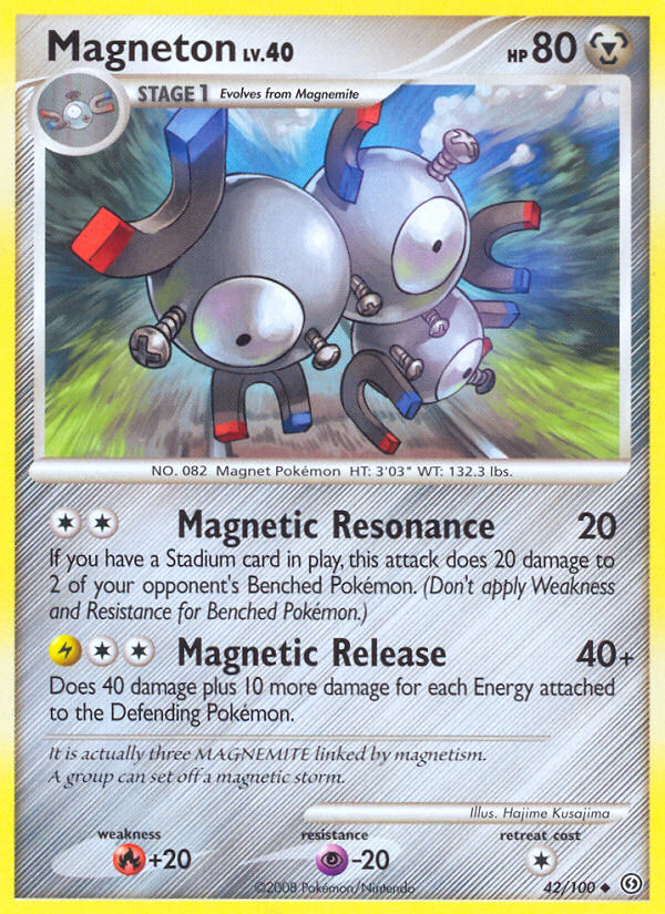 Magneton (42/100) [Diamond & Pearl: Stormfront] | Enigma On Main