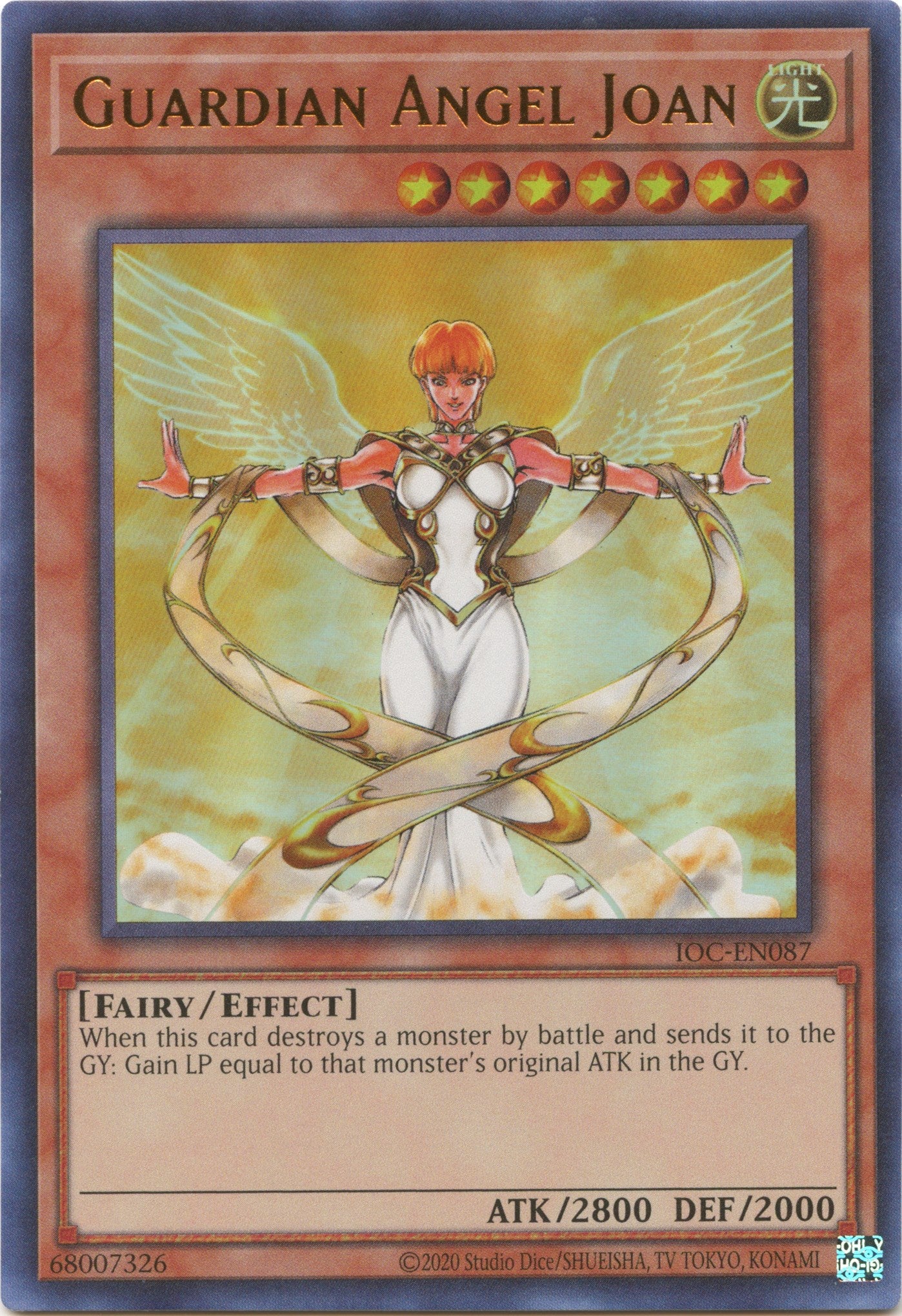 Guardian Angel Joan (25th Anniversary) [IOC-EN087] Ultra Rare | Enigma On Main