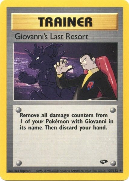 Giovanni's Last Resort (105/132) [Gym Challenge Unlimited] | Enigma On Main