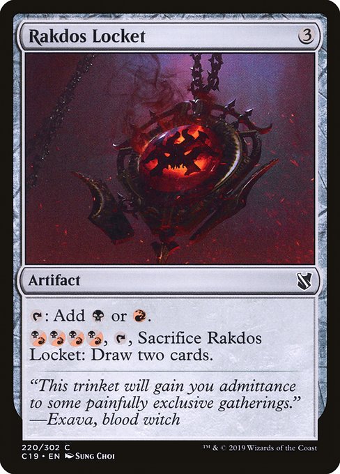 Rakdos Locket [Commander 2019] | Enigma On Main