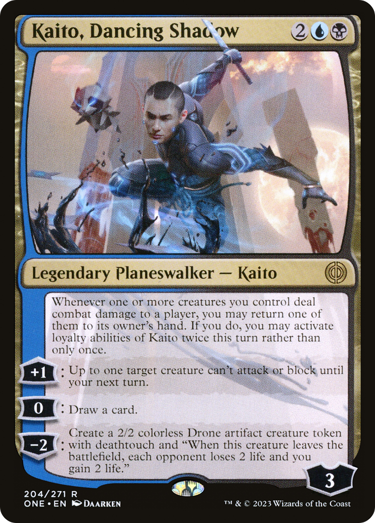 Kaito, Dancing Shadow [Phyrexia: All Will Be One] | Enigma On Main