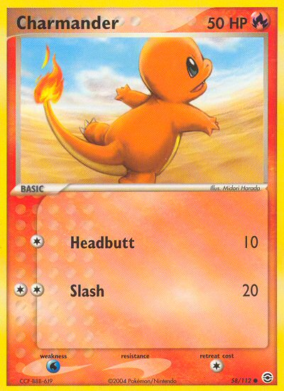 Charmander (58/112) [EX: FireRed & LeafGreen] | Enigma On Main