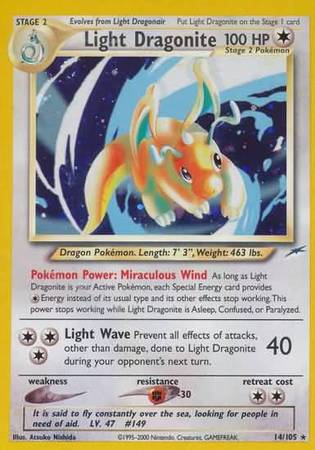 Light Dragonite (14/105) [Neo Destiny Unlimited] | Enigma On Main