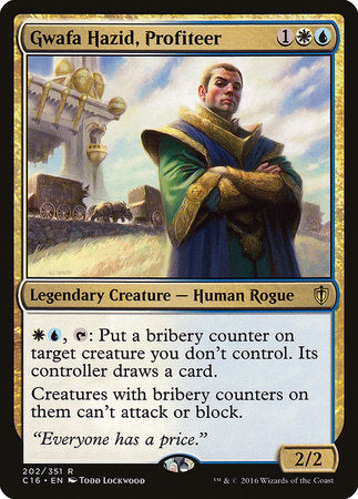 Gwafa Hazid, Profiteer [Commander 2016] | Enigma On Main