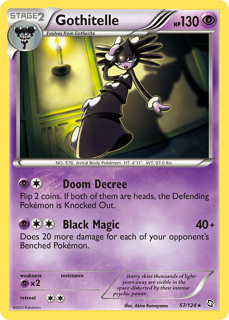 Gothitelle (57/124) [Black & White: Dragons Exalted] | Enigma On Main