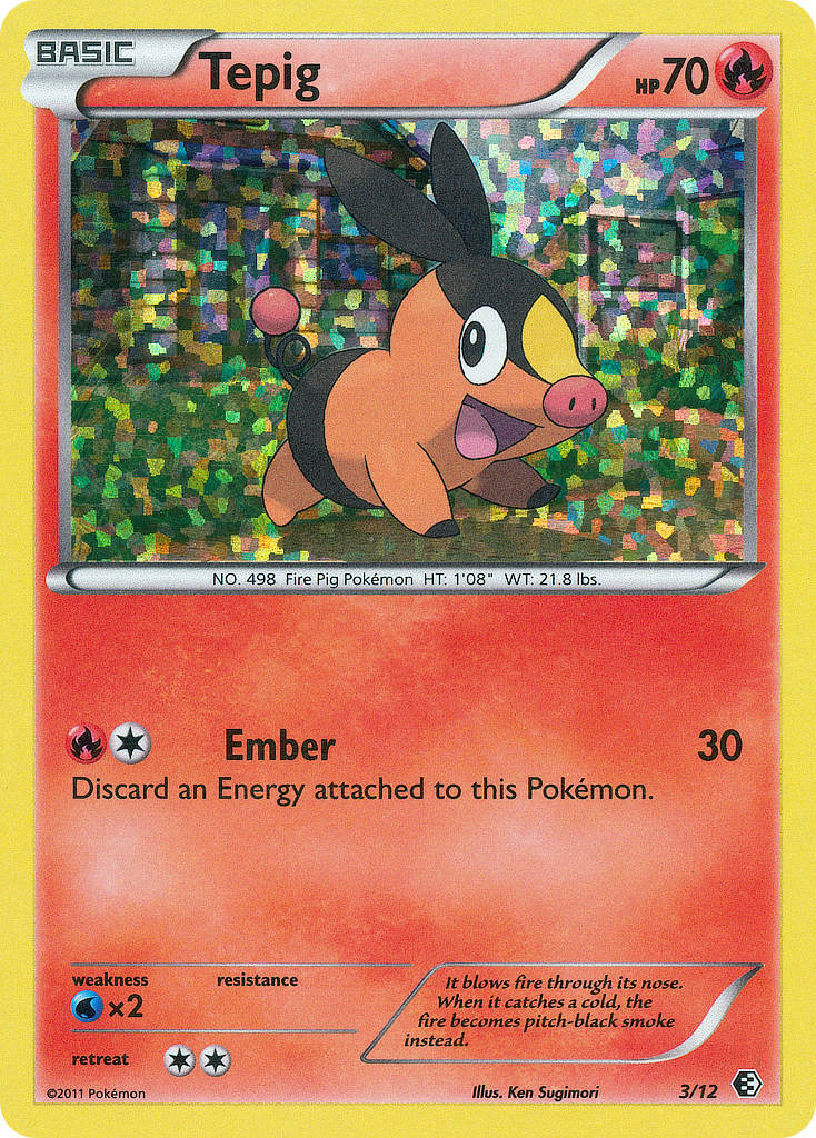 Tepig (3/12) [McDonald's Promos: 2011 Collection] | Enigma On Main