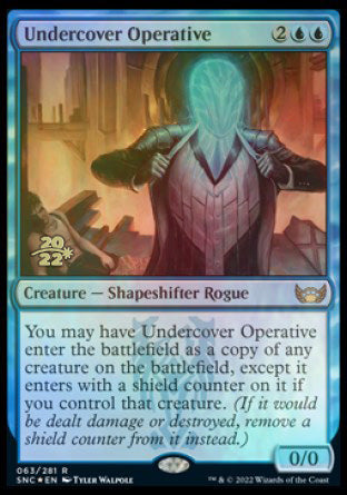 Undercover Operative [Streets of New Capenna Prerelease Promos] | Enigma On Main