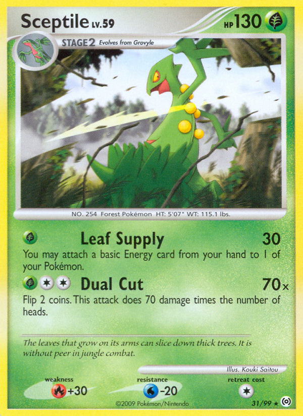 Sceptile (31/99) [Platinum: Arceus] | Enigma On Main