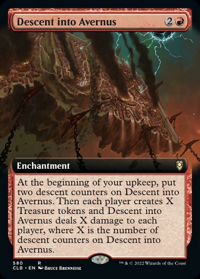 Descent into Avernus (Extended Art) [Commander Legends: Battle for Baldur's Gate] | Enigma On Main