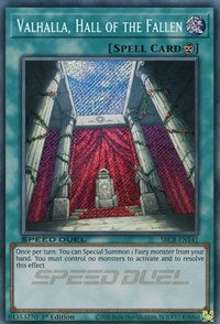 Valhalla, Hall of the Fallen (Secret) [SBCB-EN141] Secret Rare | Enigma On Main