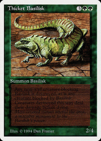 Thicket Basilisk [Summer Magic / Edgar] | Enigma On Main