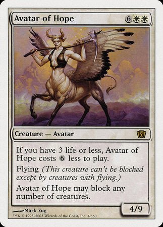 Avatar of Hope [Eighth Edition] | Enigma On Main