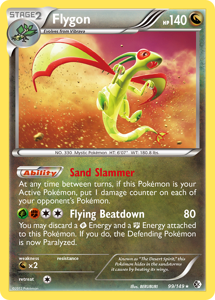 Flygon (99/149) [Black & White: Boundaries Crossed] | Enigma On Main