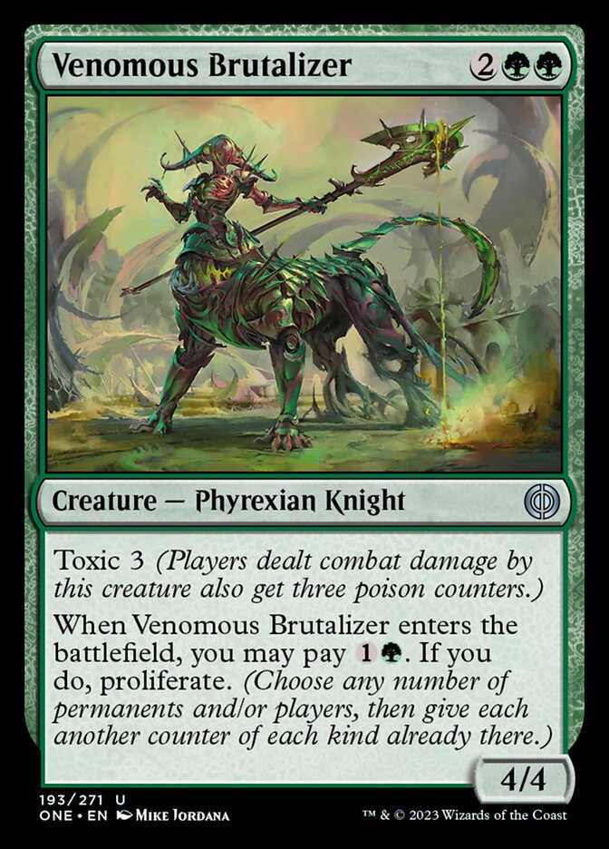 Venomous Brutalizer [Phyrexia: All Will Be One] | Enigma On Main