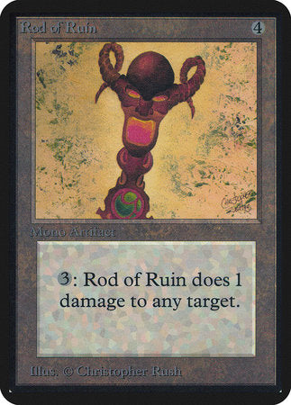 Rod of Ruin [Limited Edition Alpha] | Enigma On Main