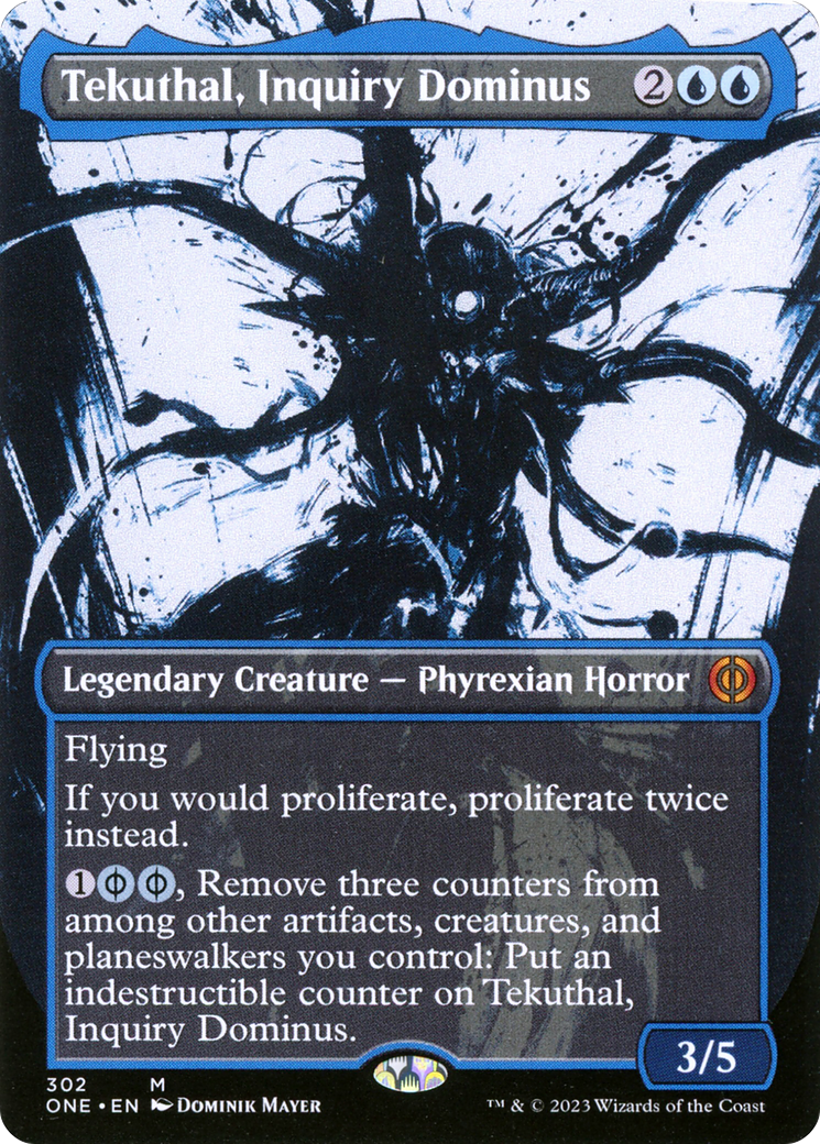 Tekuthal, Inquiry Dominus (Borderless Ichor) [Phyrexia: All Will Be One] | Enigma On Main