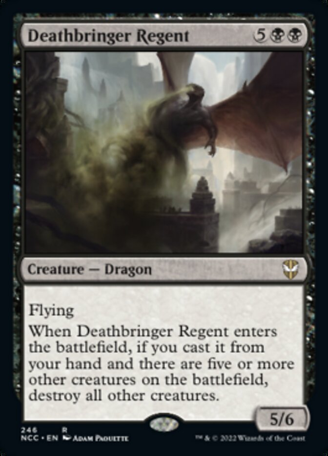 Deathbringer Regent [Streets of New Capenna Commander] | Enigma On Main