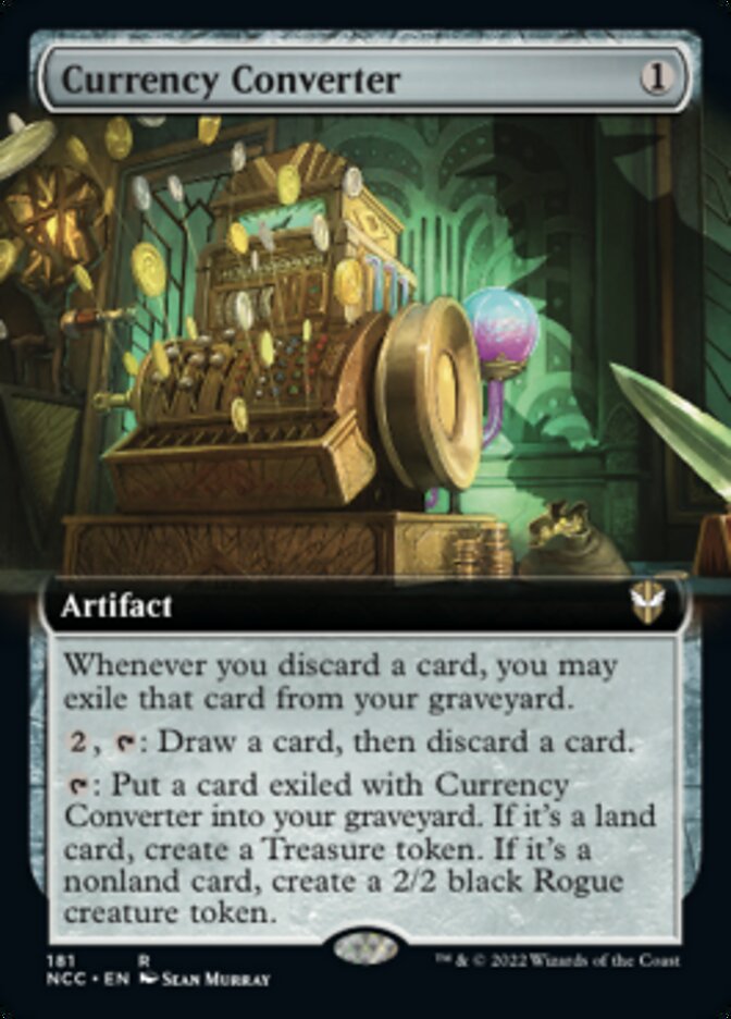 Currency Converter (Extended Art) [Streets of New Capenna Commander] | Enigma On Main