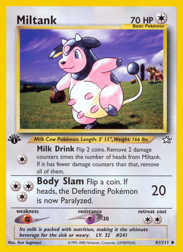 Miltank (41/111) [Neo Genesis 1st Edition] | Enigma On Main