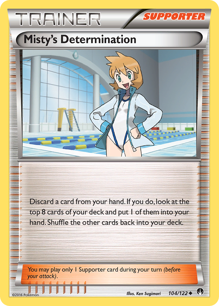 Misty's Determination (104/122) [XY: BREAKpoint] | Enigma On Main