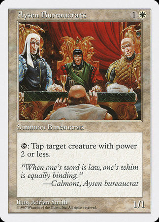 Aysen Bureaucrats [Fifth Edition] | Enigma On Main