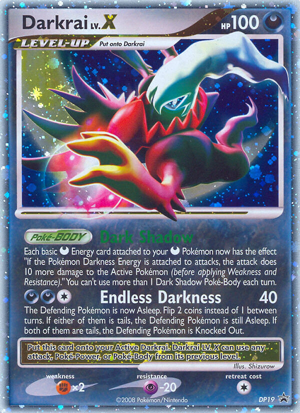 Darkrai LV.X (DP19) [Diamond & Pearl: Black Star Promos] | Enigma On Main