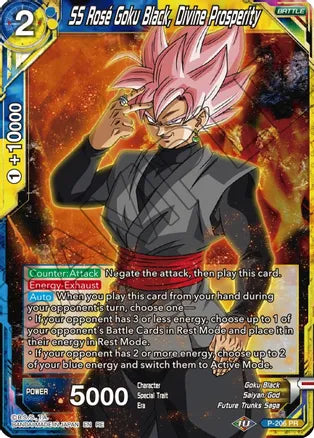 SS Rose Goku Black, Divine Prosperity [P-206] | Enigma On Main