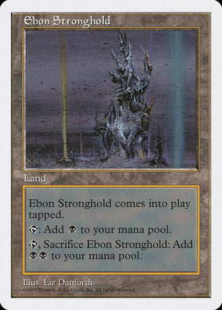 Ebon Stronghold [Fifth Edition] | Enigma On Main