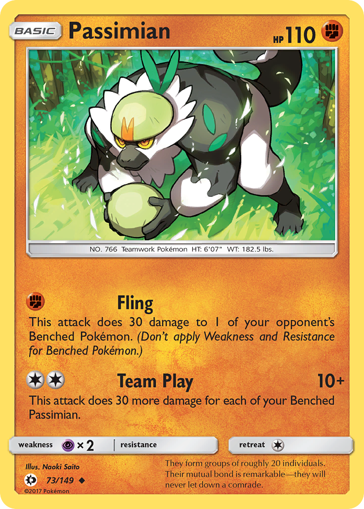 Passimian (73/149) [Sun & Moon: Base Set] | Enigma On Main