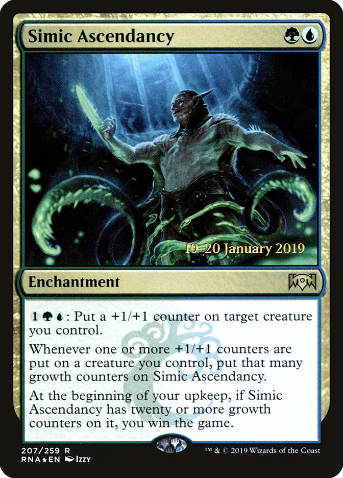 Simic Ascendancy [Ravnica Allegiance Prerelease Promos] | Enigma On Main