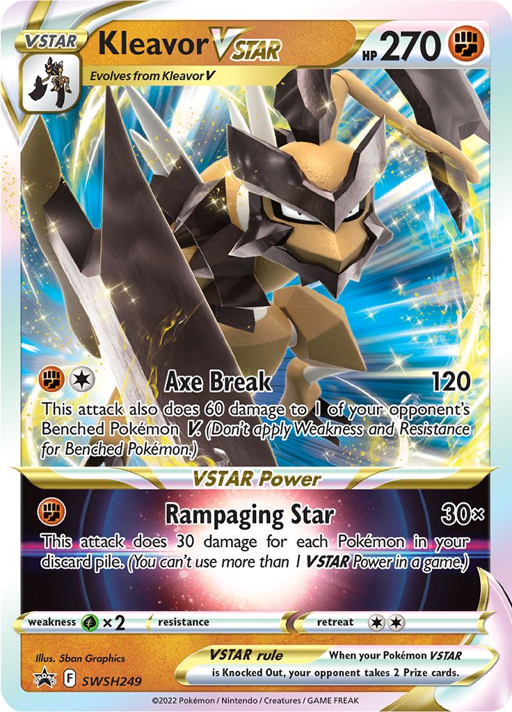 Kleavor VSTAR (SWSH249) (Jumbo Card) [Sword & Shield: Black Star Promos] | Enigma On Main