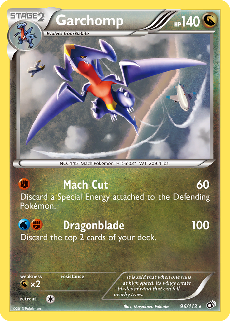 Garchomp (96/113) [Black & White: Legendary Treasures] | Enigma On Main