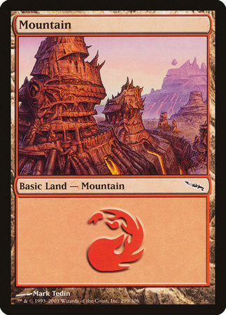 Mountain (299) [Mirrodin] | Enigma On Main