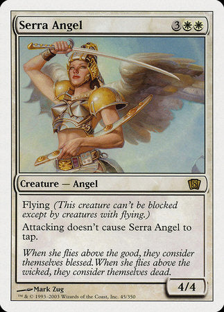 Serra Angel [Eighth Edition] | Enigma On Main