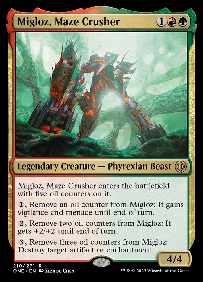 Migloz, Maze Crusher [Phyrexia: All Will Be One] | Enigma On Main