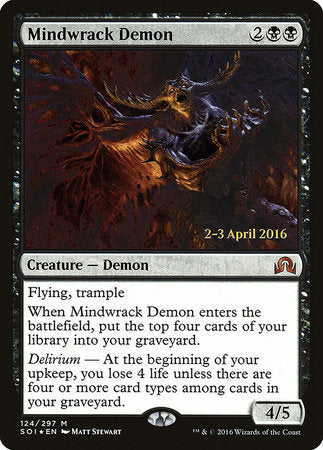 Mindwrack Demon [Shadows over Innistrad Promos] | Enigma On Main